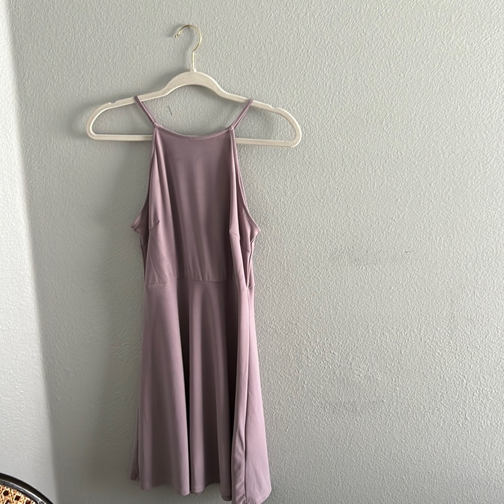 LUSH brand lavender mini swing dress